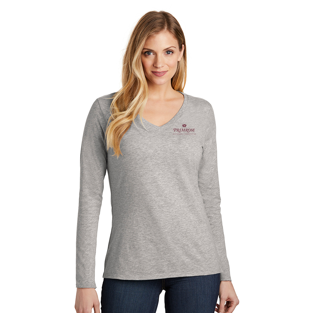 Women’s Long Sleeve V-Neck | Primrose Awards